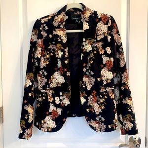 Cynthia Rowley Floral Blazer